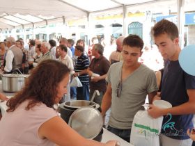 Participacao da Quinta do Cisne no Festival de Sopas Mangualde 2014