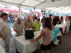 Participacao da Quinta do Cisne no Festival de Sopas Mangualde 2014
