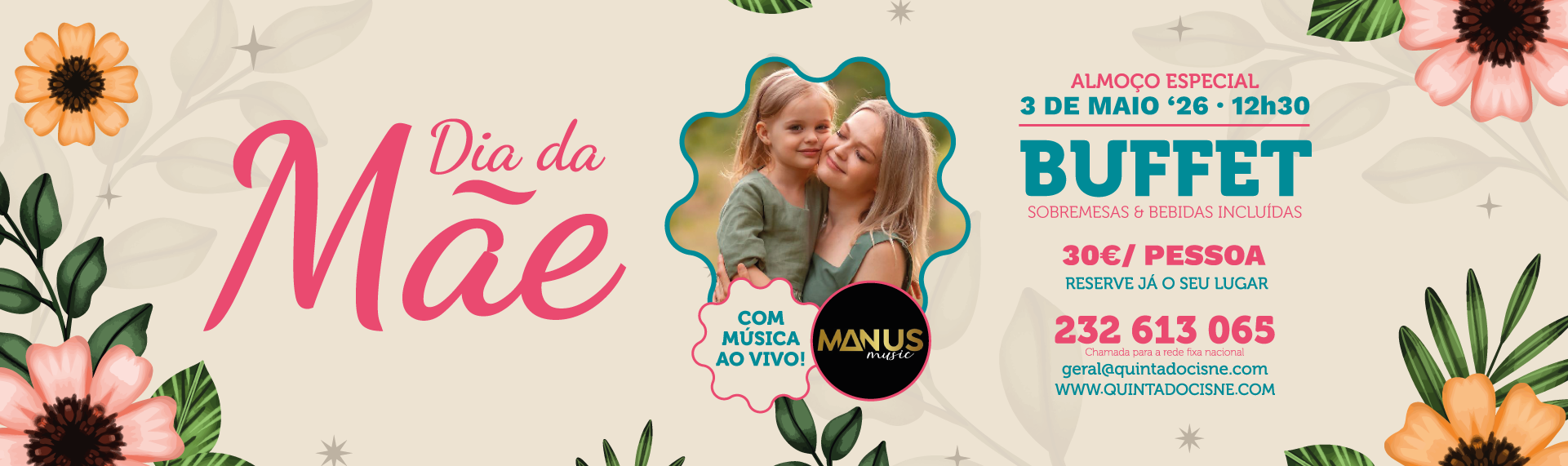 Dia da Mãe | Buffet de Almoço